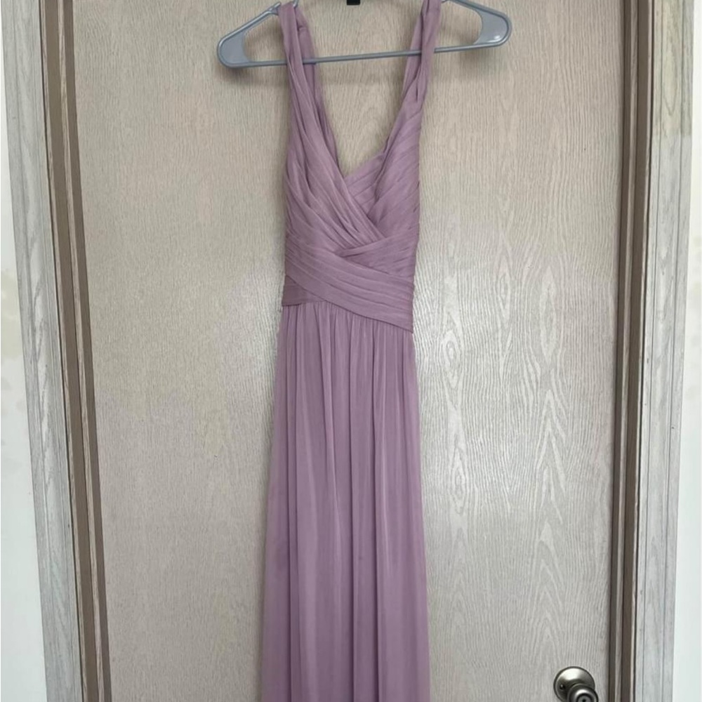 David’s Bridal Bridesmaid Dress (Quartz, Size 2-4)